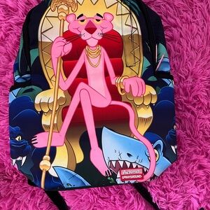 Sprayground Pink Panther Throne Backpack